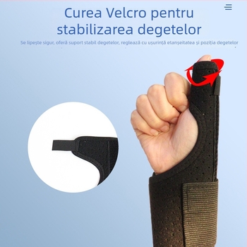 Brățară de încheietură cu înfășurare pentru degetul mare, bandaj respirabil, pentru mână stângă sau dreaptă, stabilizare pentru entorse și fracturi, protecție a tendoanelor