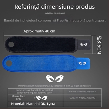 Bandă reglabilă pentru încheietura mâinii, sport și fitness – suport pentru încheietură pentru ciclism, haltere și baschet