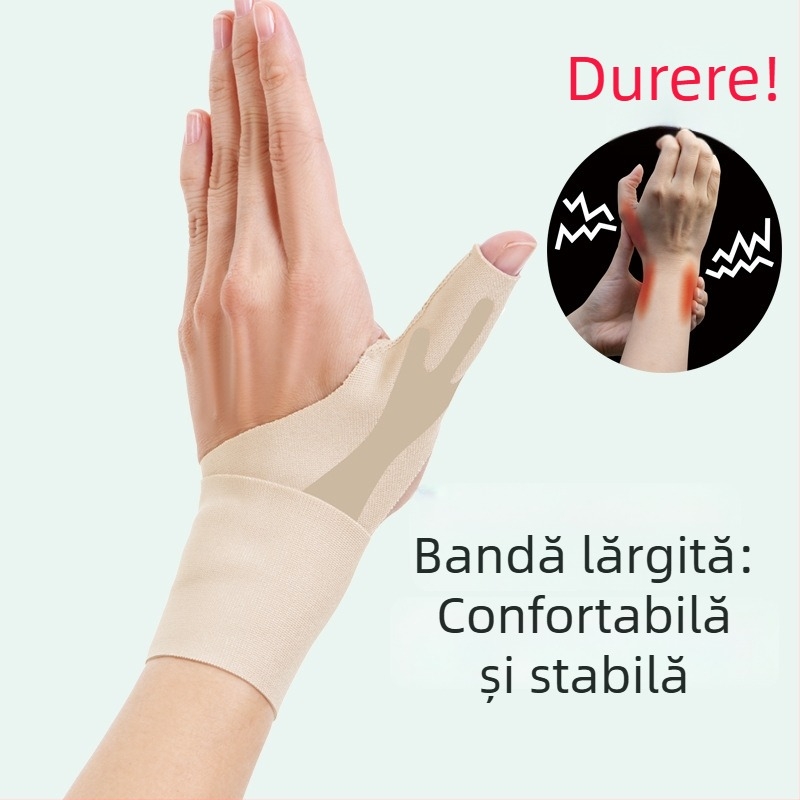 Brățară subțire și respirabilă pentru încheietura și articulația degetului mare, pentru adulți