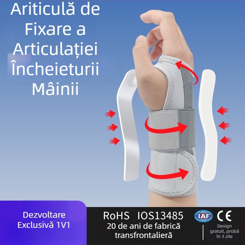 Orteza medicală pentru încheietură: susținere a tecii tendonului, stabilizare articulară și fracturi de încheietură — set personalizabil