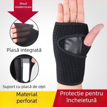 Protecție pentru încheietură la antrenamente de forță — suport sportiv pentru încheietură și protecție a palmei