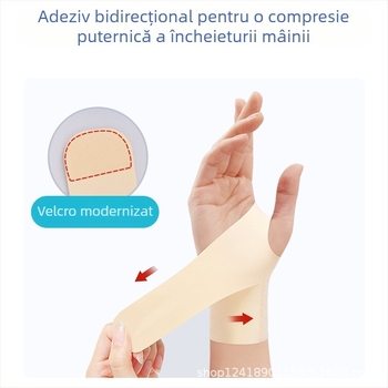 Protector de încheietură pentru badminton, design nou ultra-subțire, cu suport de compresie pentru bărbați și femei