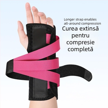 Orteză de încheietură 3-în-1 cu curea, bandă respirabilă pentru susținerea tendonului și a articulației încheieturii