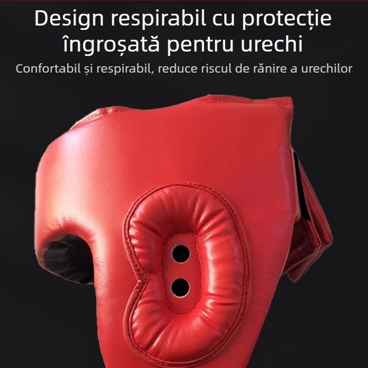 Casca Sanda cu protecție facială pentru adulți și copii – cască de box pentru arte marțiale și fitness