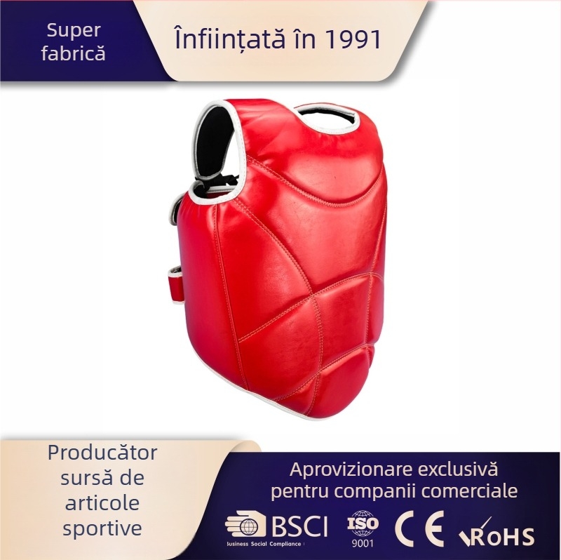 Protecție personalizată pentru torace pentru artele marțiale — box, taekwondo, Muay Thai