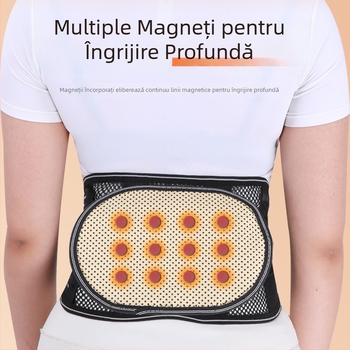 Curea sport pentru talie, suport abdominal, design subțire și îngust, unisex, cu placă de oțel