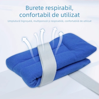 Centură de restricție a membrelor cu fixare pentru mâini și picioare, fixare pe targă, bandă de reabilitare, brățară anti-zgârieturi