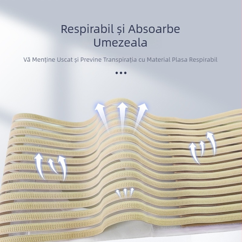 Centură pentru ostomie personalizată, buzunar respirabil și talie mai lată