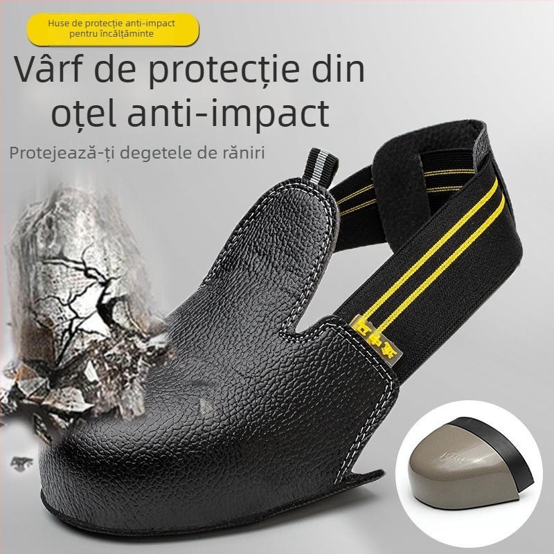 Acoperiri de protecție pentru încălțăminte, antișoc și anti-perforație, vârf din oțel