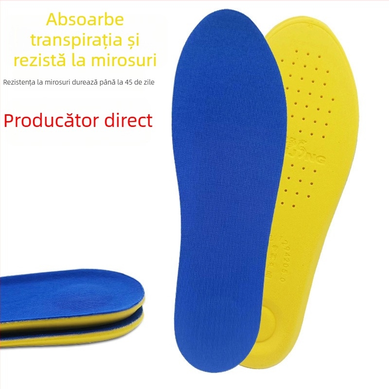 Talpă sport anti-miros, absorbară transpirația, talpă EVA completă, amortizează șocurile și este moale, pentru antrenament, personalizabile