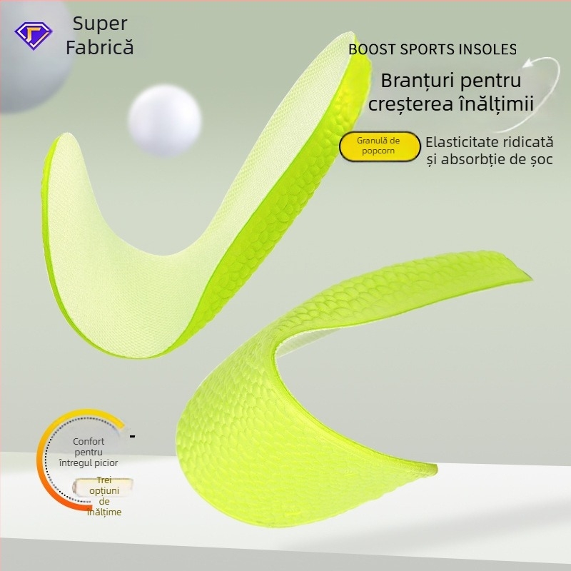 Talpă pentru creșterea înălțimii – EVA, ultra-moale, absorbantă la șocuri, talpă integrală, pentru bărbați și femei