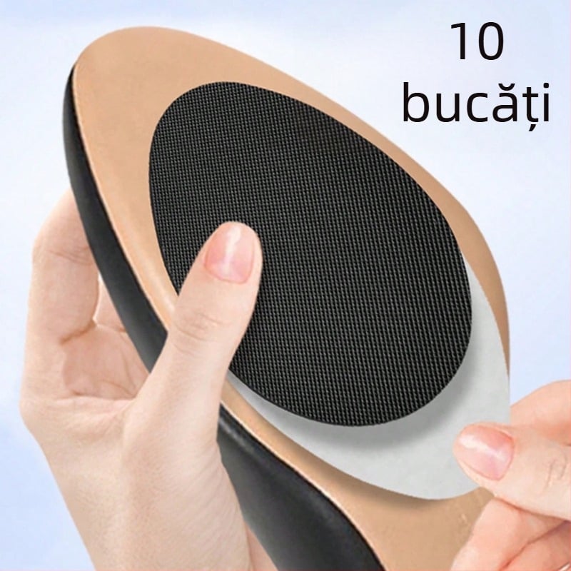 Etichete antiderapante pentru pantofi cu toc și pantofi din piele, pentru partea din față a talpii și talpă, autoadezive, durabile, silențioase