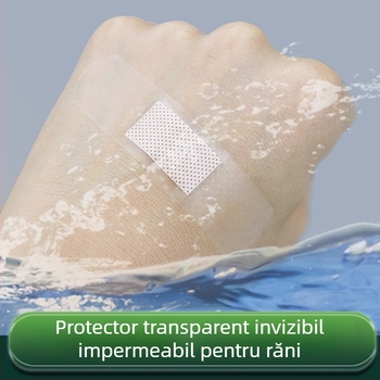Beta Fruit Plasture transparent impermeabil, cu acțiune hemostatică, microporos respirabil pentru picioare