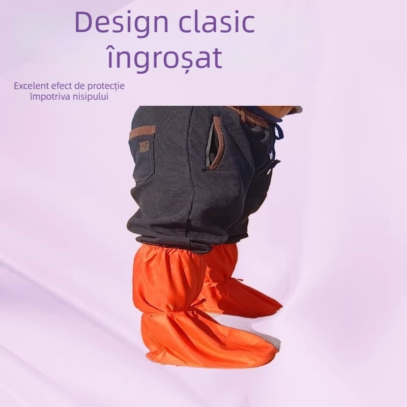 Huse pentru pantofi cu manșetă înaltă, anti-nisip, pentru drumeții în aer liber și călătorii, echipament pentru joacă cu nisip