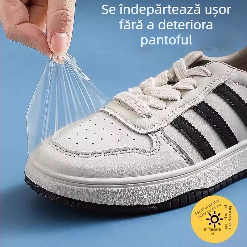 Film de protecție pentru vârful pantofilor, rezistent la umezeală și murdărie; protecție impermeabilă pentru pantofi; petic rezistent la uzură