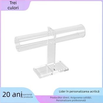 Suport din acril personalizat pentru bijuterii, pentru brățări și coliere