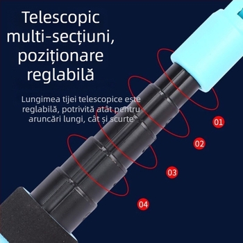 Lingură retractabilă pentru momeală – unelte pentru distribuția momealelor la pescuit