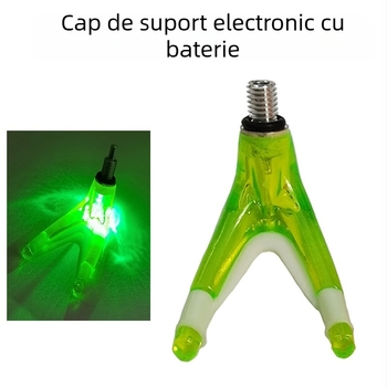 Cap de suport în formă de Y pentru echipamente de pescuit, corn luminos și corn electronic