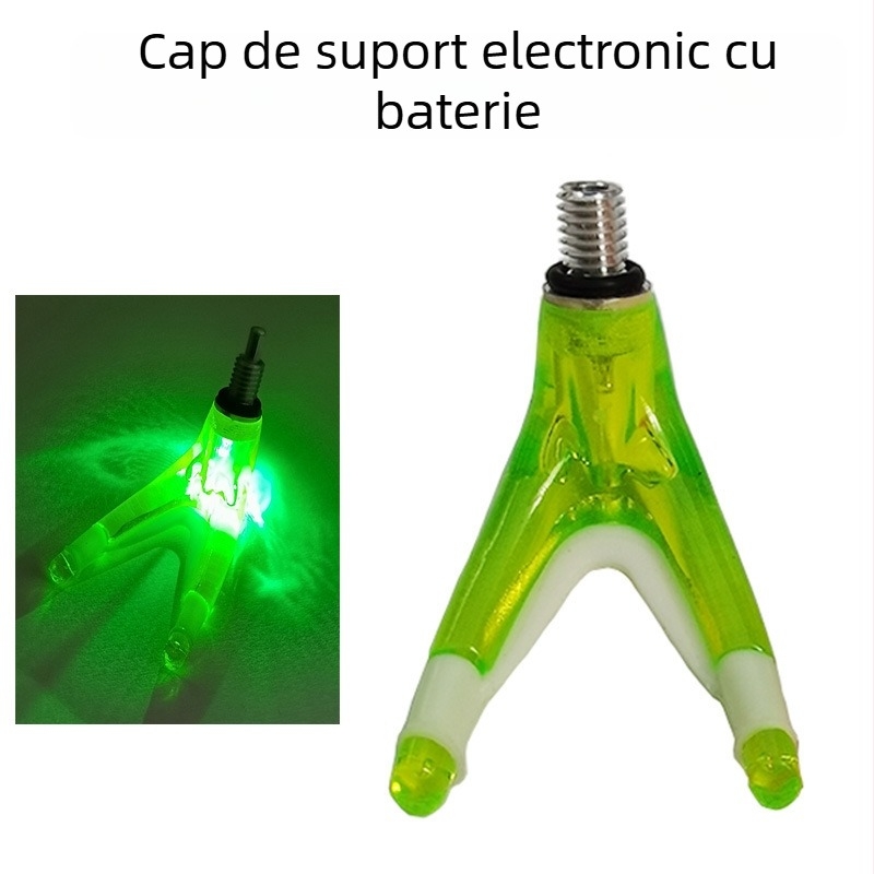 Cap de suport în formă de Y pentru echipamente de pescuit, corn luminos și corn electronic