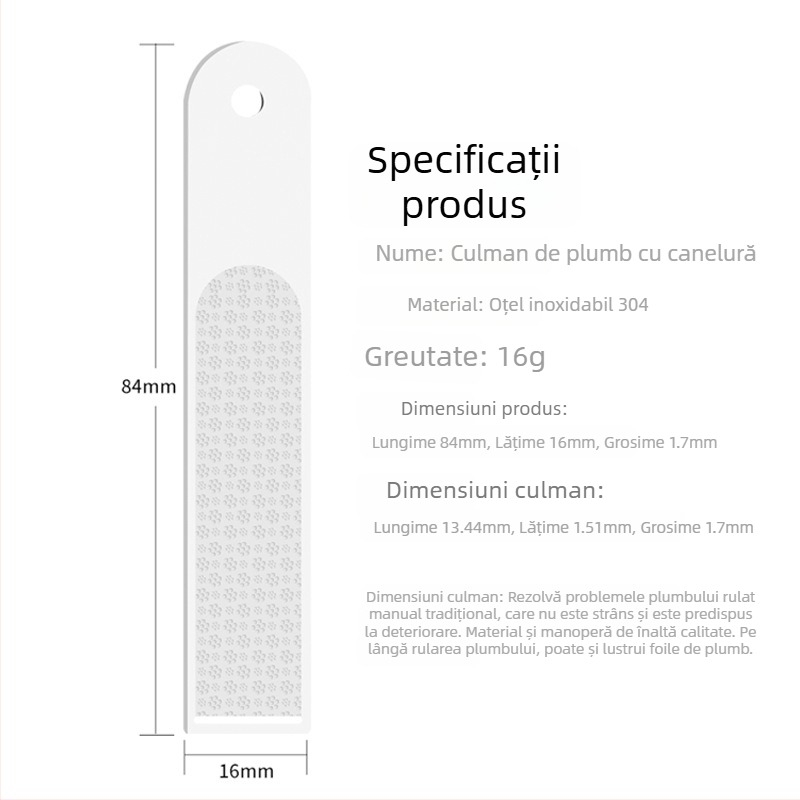 Placă groasă cu caneluri pentru echipament de pescuit, suport pentru mulinetă și accesorii mici