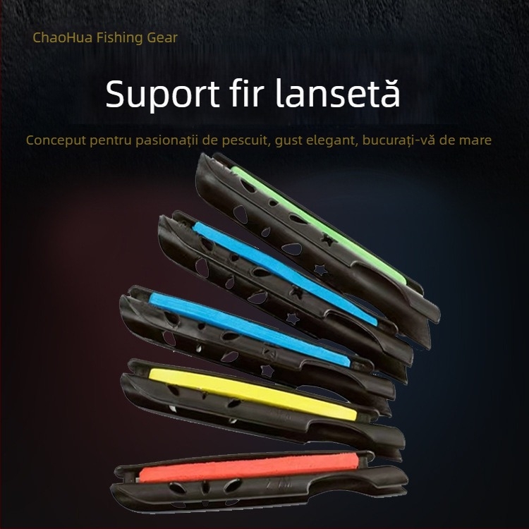 Card din plastic pentru înfășurarea liniei la undiță de pescuit