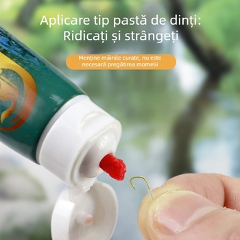 Set de momeli cu gluten pentru pescuit în râu – momeli mici, fără spălare, fără amestec, pentru pești de apă dulce