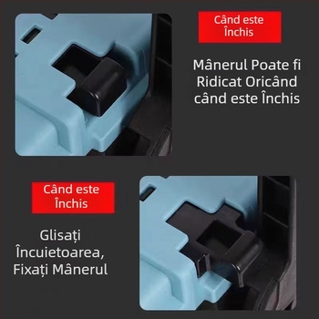 Cutie de pescuit multifuncțională cu suport pentru undițe, cutie de unelte pentru activități în aer liber, capacitate mare
