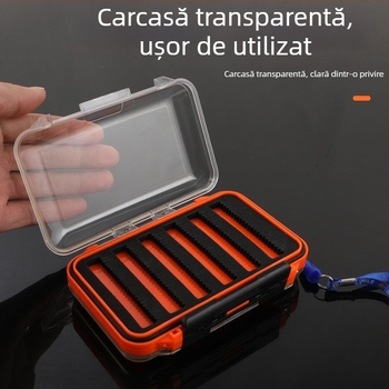 Cutie impermeabilă pentru momeli de pescuit în larg, cu capac mare – pentru momeli moi și artificiale