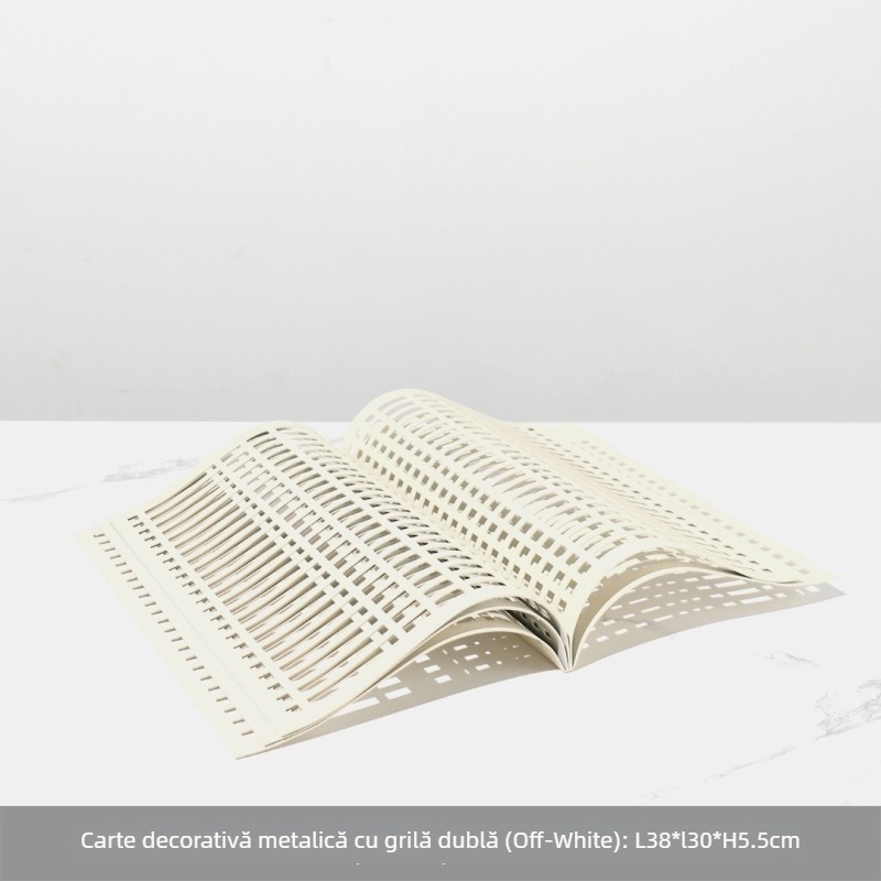 Ornament metal decupat, stil minimalist, decor pentru casă