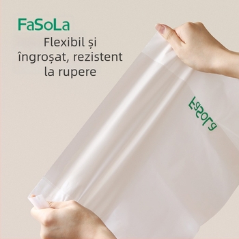 FaSoLa Sac de gunoi auto îngroșat, de unică folosință, auto-stand, protecție împotriva prafului