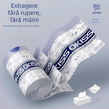 Pungi de gunoi parfumate pentru bucătărie, cu șnur, groase, cu design de tras, fără rupturi