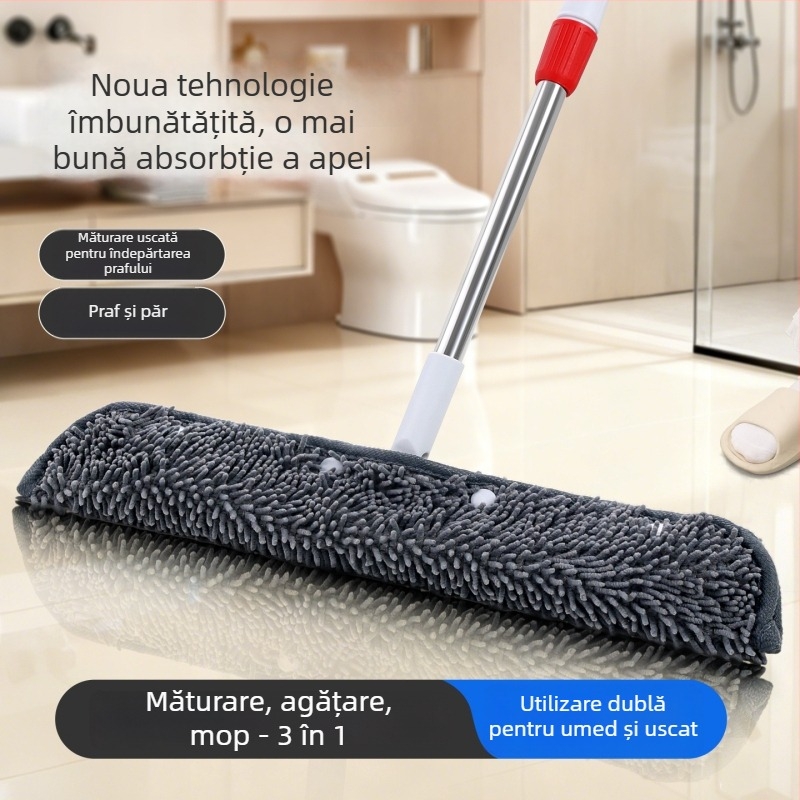 Kit de curățare pentru casă: măturică magică, cârpe, prosoape, material absorbant de apă, lavetă fără scame, mop, ștergător pentru geam