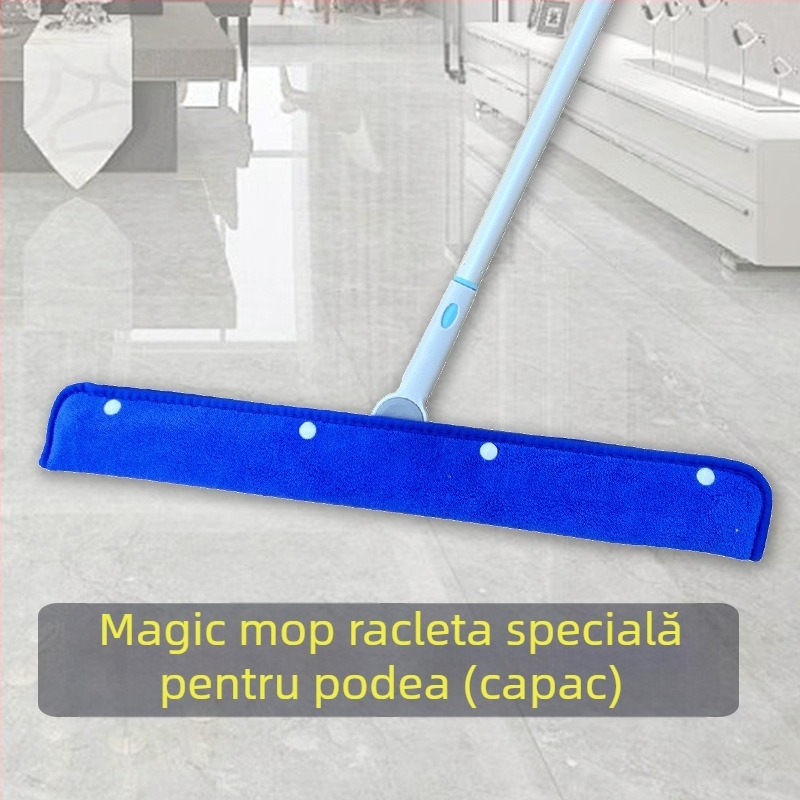 Pânză microfibră de înlocuire pentru mătură magică, husă absorbantă din fleece coral