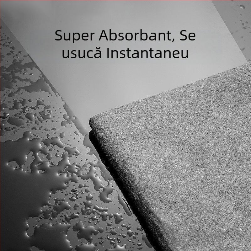 Pânză microfibră pentru curățarea geamurilor și a automobilului, groasă, fără scame, fără urme, 310 g
