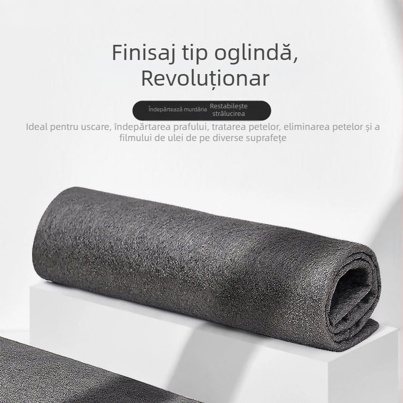 Pânză microfibră pentru curățarea geamurilor și a automobilului, groasă, fără scame, fără urme, 310 g
