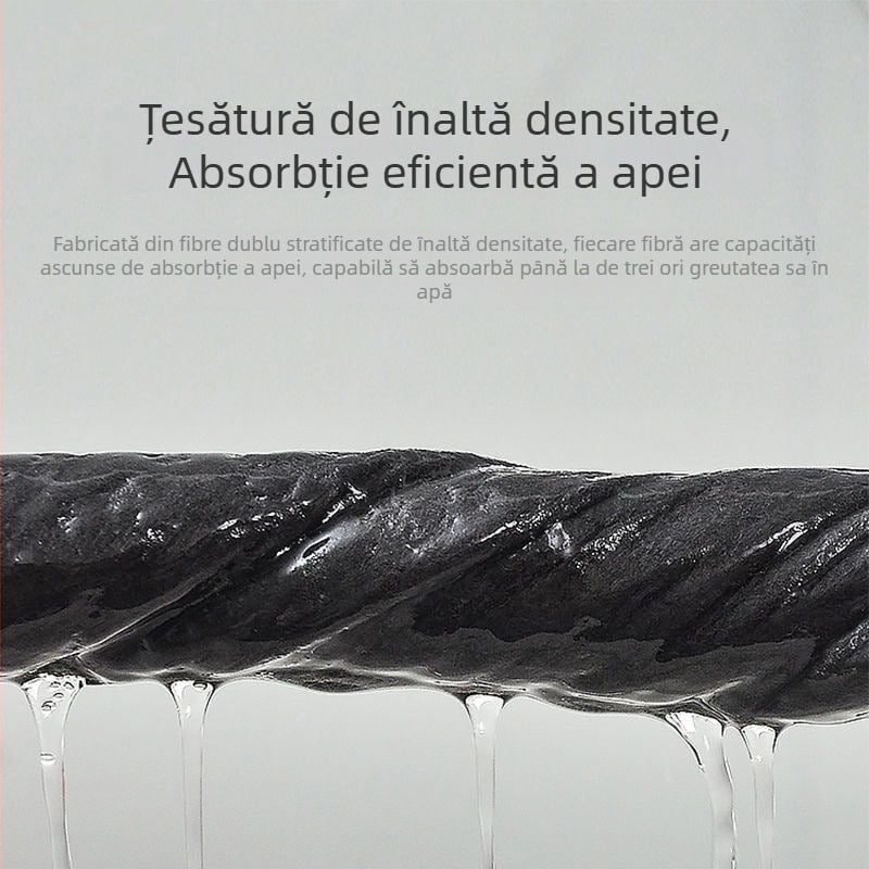 Pânză microfibră pentru curățarea geamurilor și a automobilului, groasă, fără scame, fără urme, 310 g
