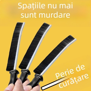 Perie pentru crăpături din baie și bucătărie, perie de curățare cu peri tari