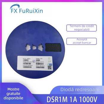 Diodă DSR1M 1A 1000V, pachet SOD-123FL, marcaj serigrafic S1M