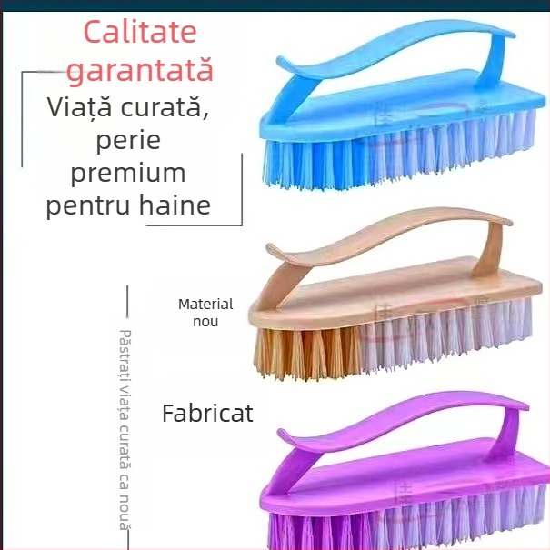 Jiayi 1002 Perie pentru pantofi din bambus, peri dure – curățare în casă