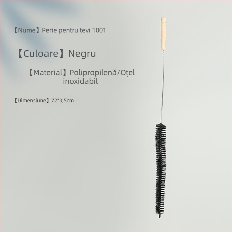 Perie Younuo din oțel inoxidabil pentru curățarea țevilor și canalizării – eliminare păr, pentru conducte de aer și covoare