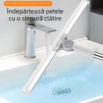 Mătură din silicon magică cu două capete de curățare pentru podele și baie