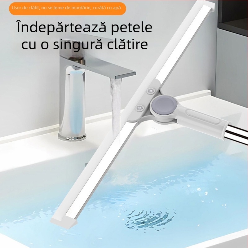 Mătură din silicon magică cu două capete de curățare pentru podele și baie