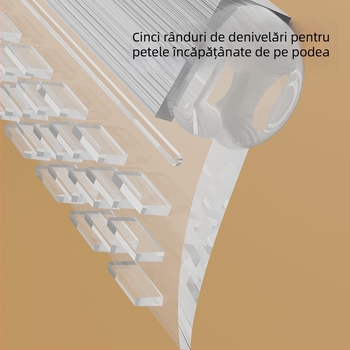Noul scraper din silicon pentru podea, destinat băii, podele din sticlă, elimină părul și apa, mătură magică