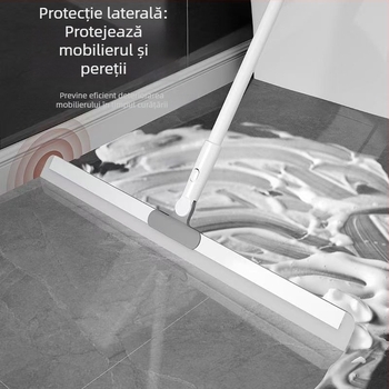 Mătură magică din silicon pentru uz casnic – curățarea podelei din baie de păr, racletă pentru sticlă, ștergător din silicon