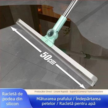 Mătură magică din silicon pentru casă – mătură de baie, racletă pentru podea și curățare