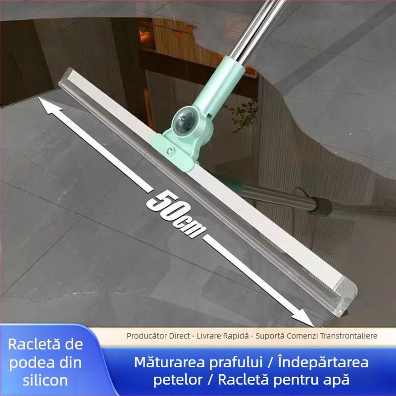 Mătură magică din silicon pentru casă – mătură de baie, racletă pentru podea și curățare