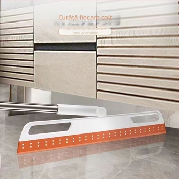 Mop magic din silicon pentru casă — curățare baie și sticlă, absorbant de apă