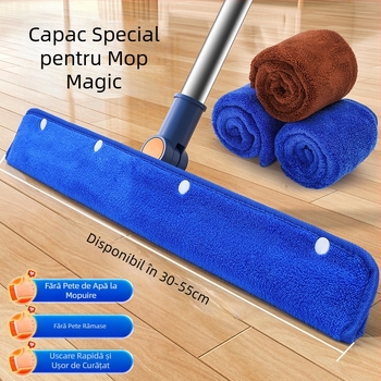 Husă din silicon pentru mătură magică — curățare dublă: podea și apă