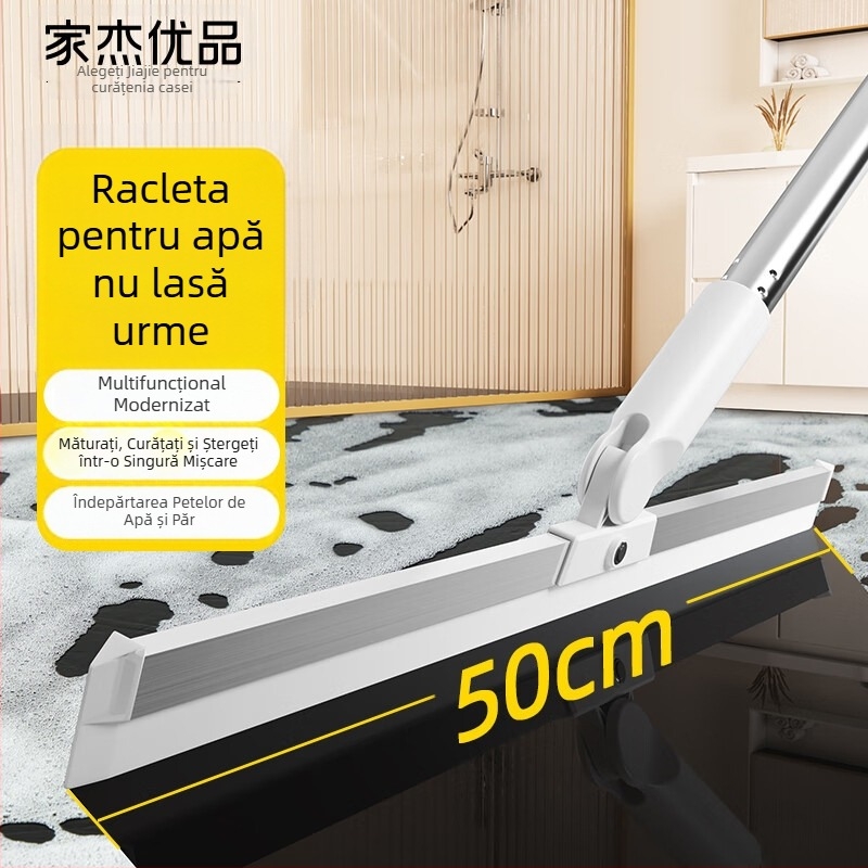 Racletă din silicon pentru apă pe podea, baie, 50 cm