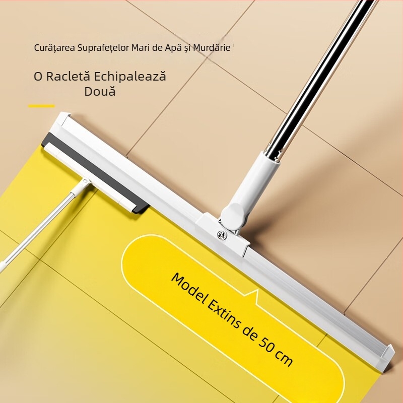 Racletă din silicon pentru apă pe podea, baie, 50 cm